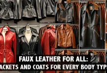Faux Leather for All: Jackets and Coats for Every Body Type fauxjacket