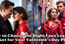 How to Choose the Right Faux Leather Jacket for Your Valentine’s Day Plans fauxjacket